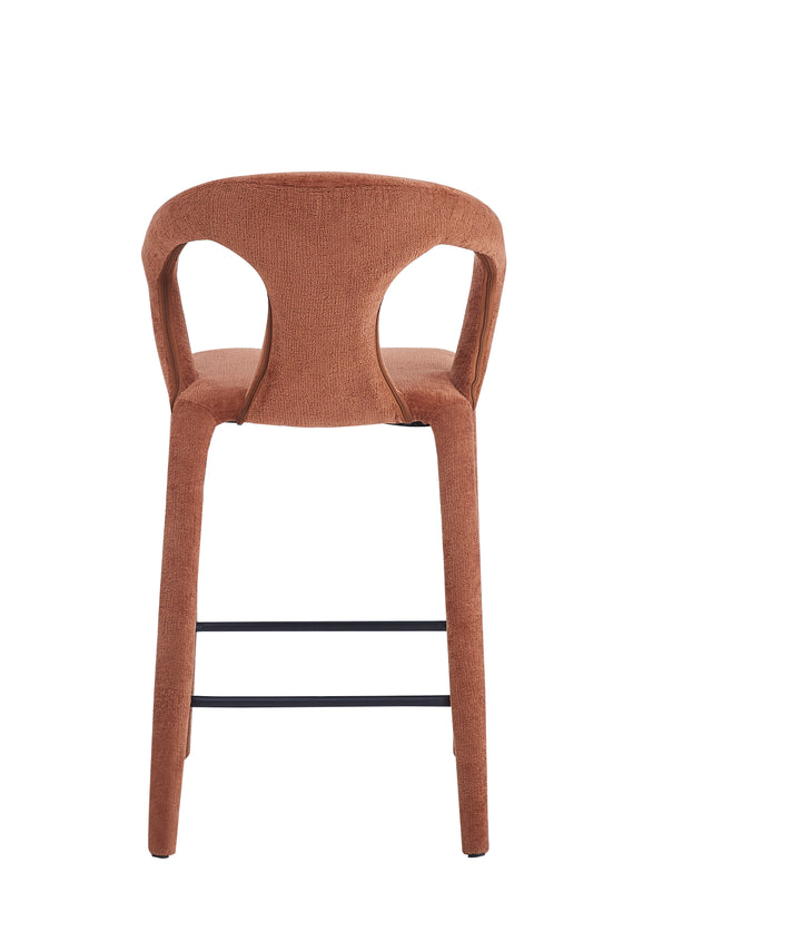 Profile Bar Stool Burnt Orange - Future Classics Furniture