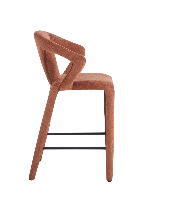 Profile Bar Stool Burnt Orange - Future Classics Furniture