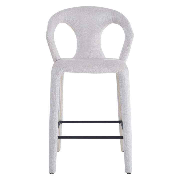 Profile Bar Stool Textured Beige - Future Classics Furniture