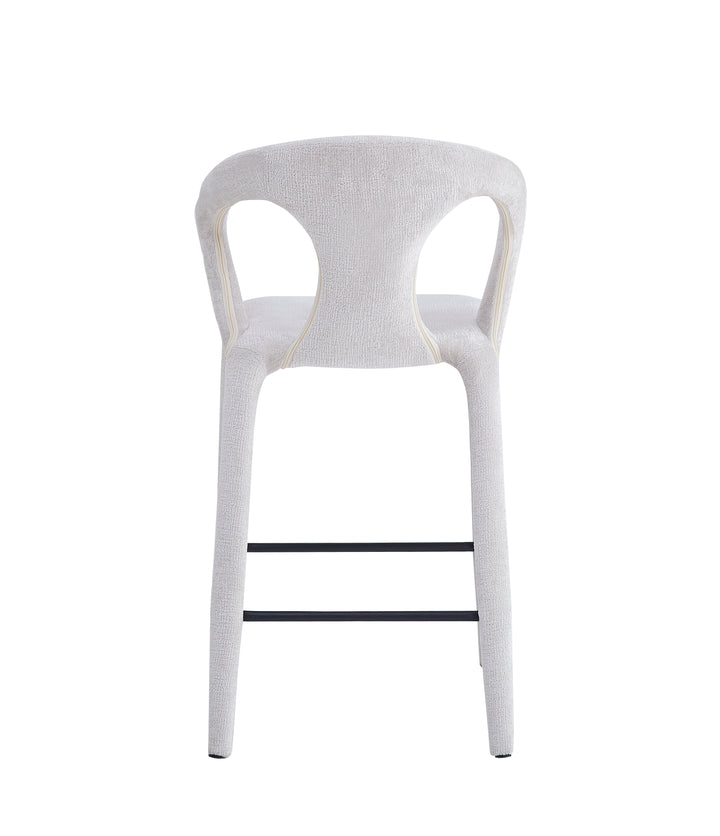 Profile Bar Stool Textured Beige - Future Classics Furniture