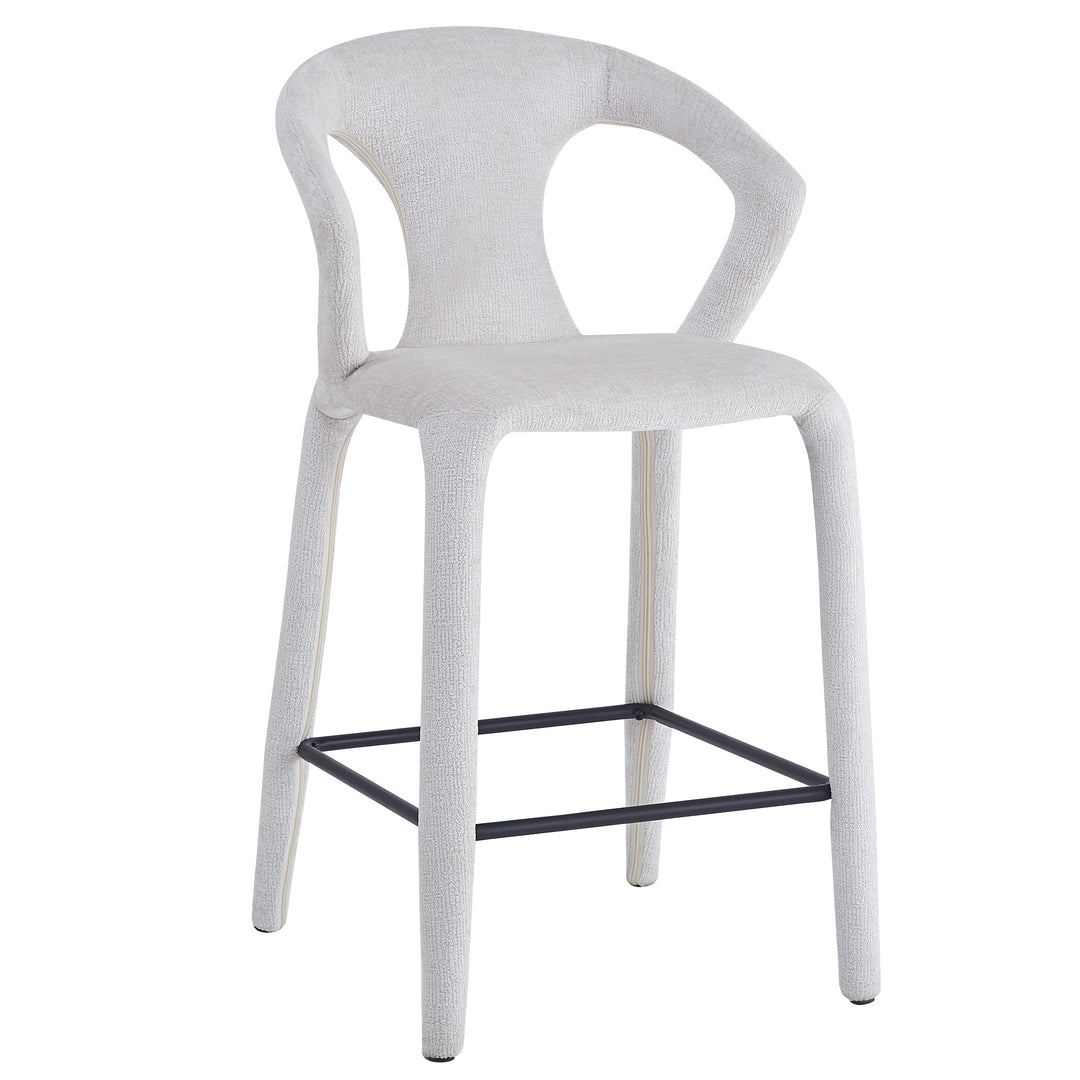 Profile Bar Stool Textured Beige - Future Classics Furniture