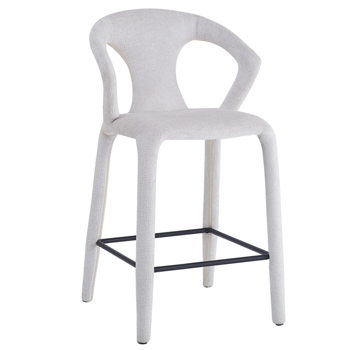 Profile Bar Stool Textured Beige - Future Classics Furniture