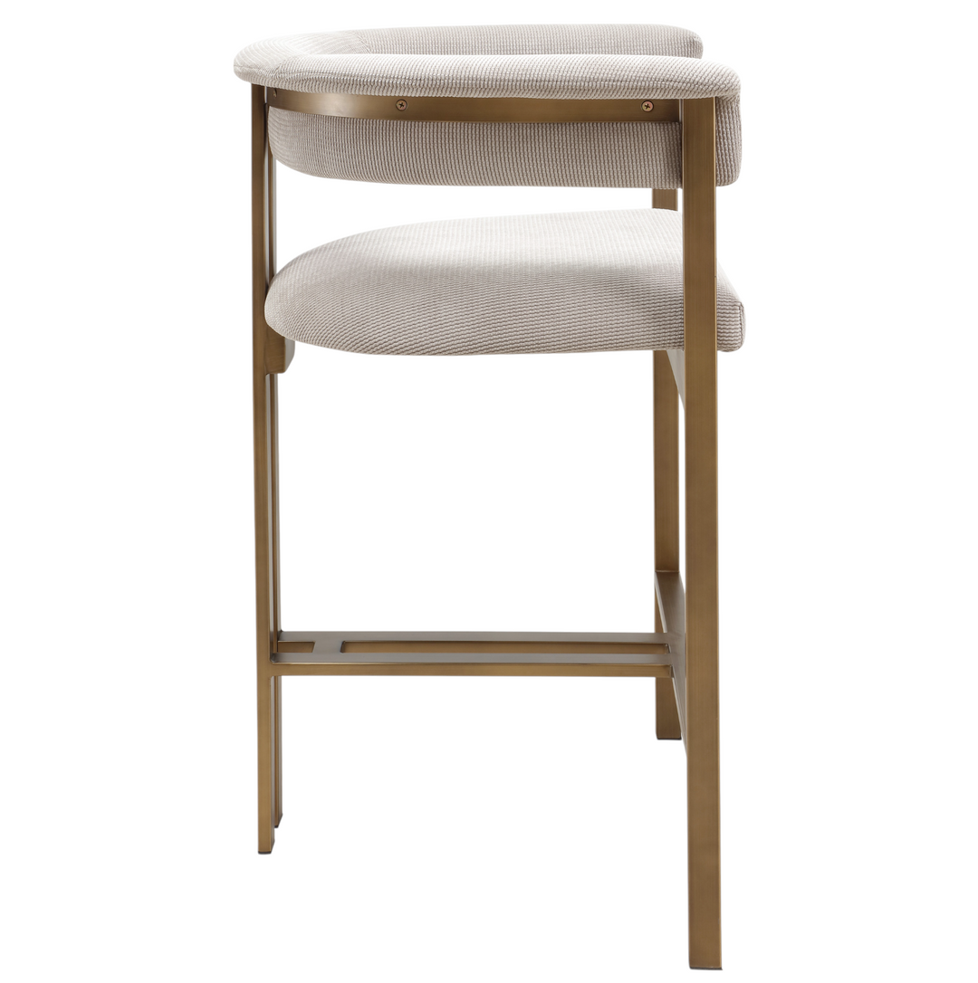 Sheikh Bar Stool Beige - Future Classics Furniture