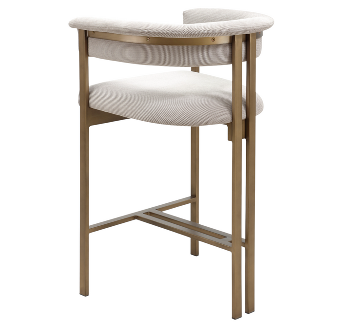 Sheikh Bar Stool Beige - Future Classics Furniture