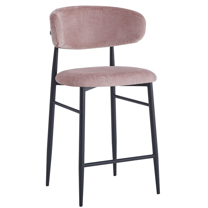 Valentina Bar Stool Light Pink - Future Classics Furniture