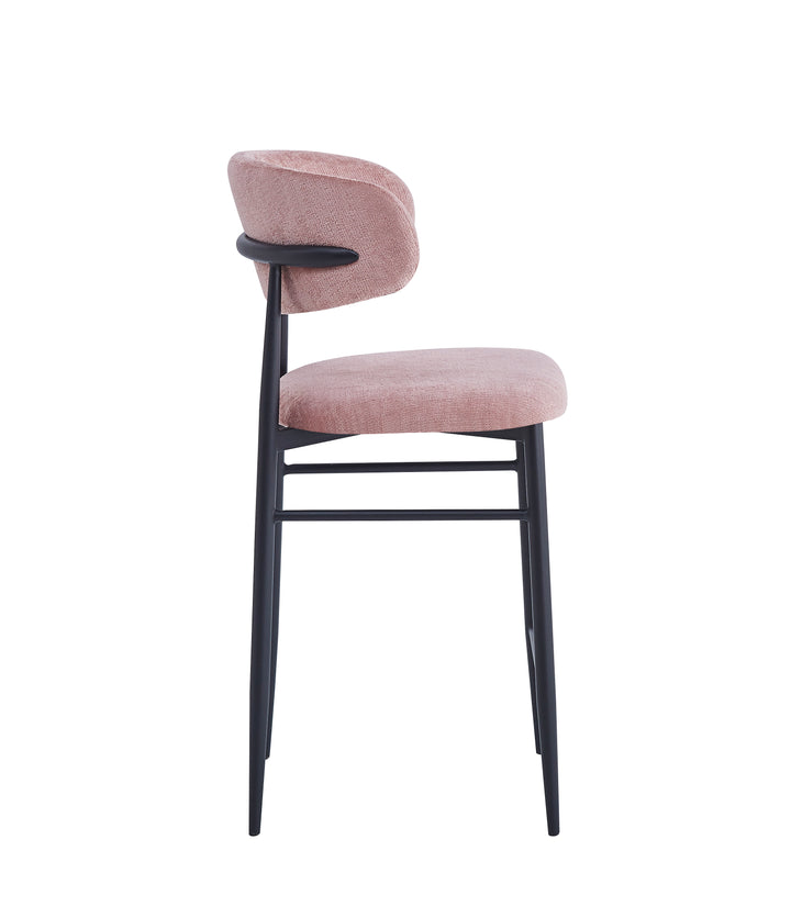 Valentina Bar Stool Light Pink - Future Classics Furniture