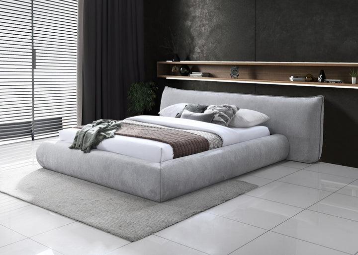 Barossa King Bed Light Grey - Future Classics Furniture