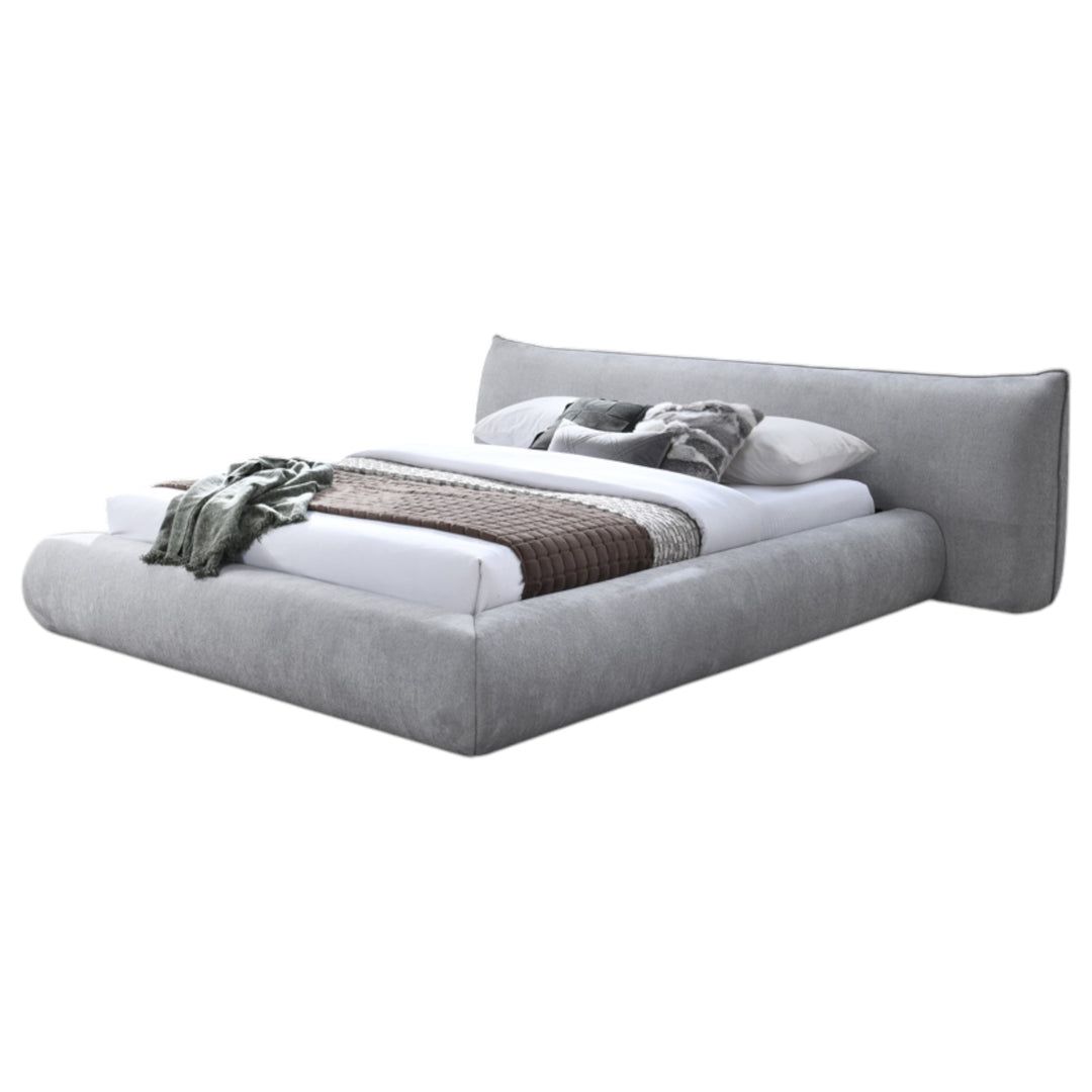 Barossa King Bed Light Grey - Future Classics Furniture