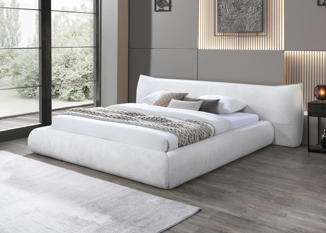 Barossa Queen Bed Beige - Future Classics Furniture