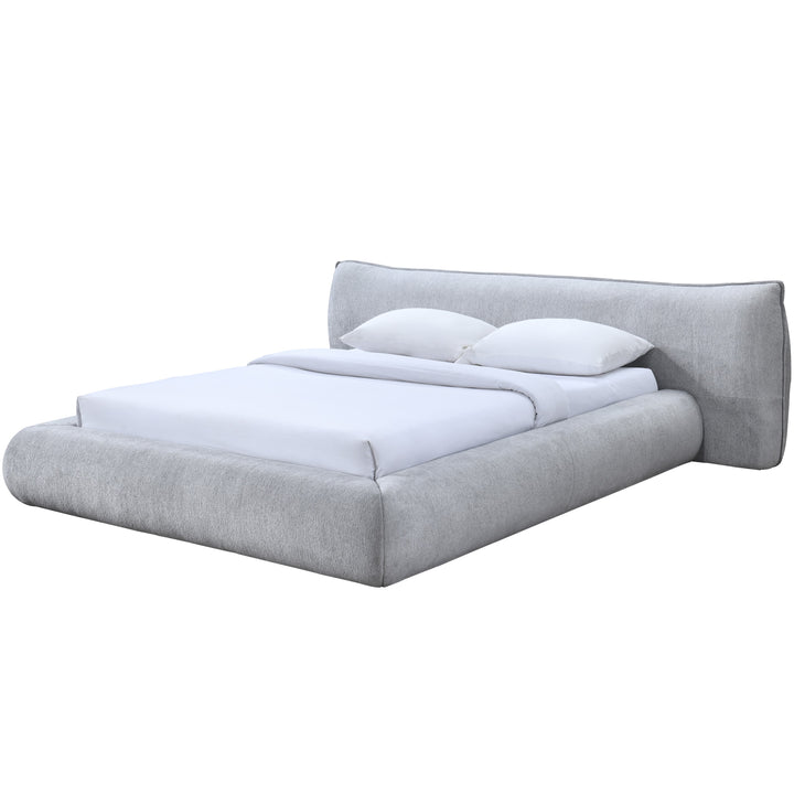 Barossa Queen Bed Light Grey - Future Classics Furniture