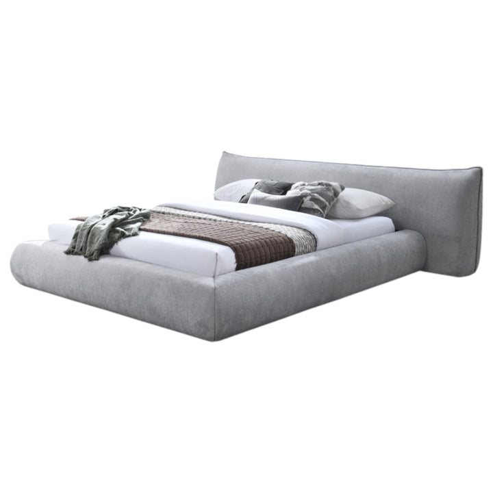 Barossa Queen Bed Light Grey - Future Classics Furniture