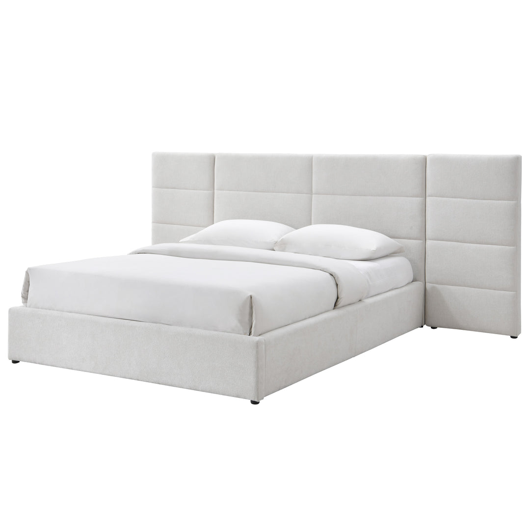 Riverina King Bed Beige - Future Classics Furniture