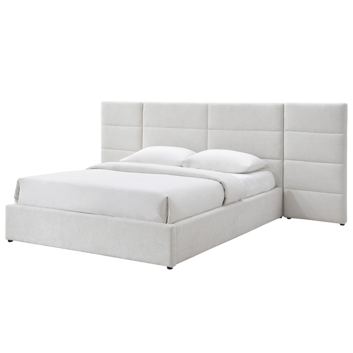 Riverina King Bed Beige - Future Classics Furniture