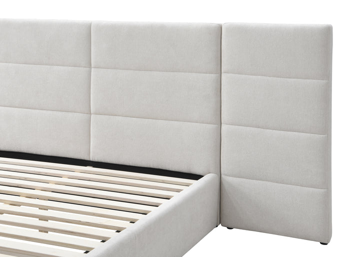 Riverina King Bed Beige - Future Classics Furniture