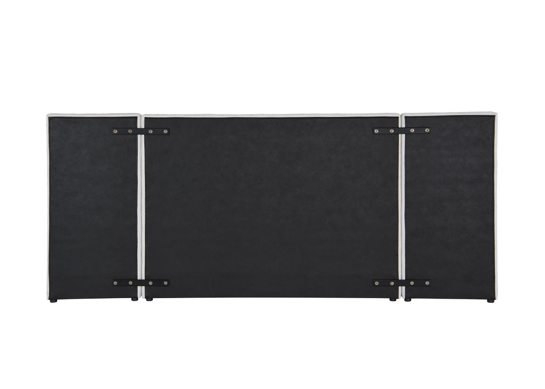 Riverina Queen Bed Beige - Future Classics Furniture