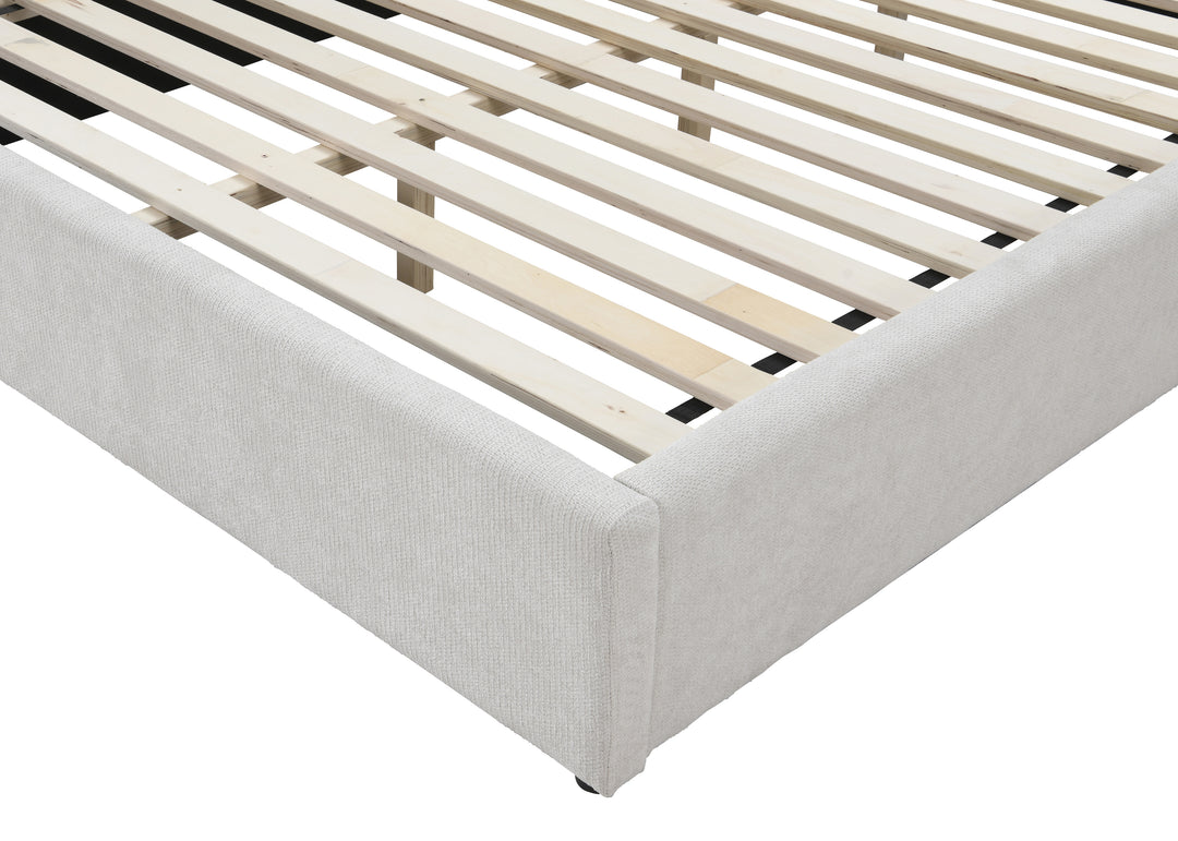 Riverina Queen Bed Beige - Future Classics Furniture