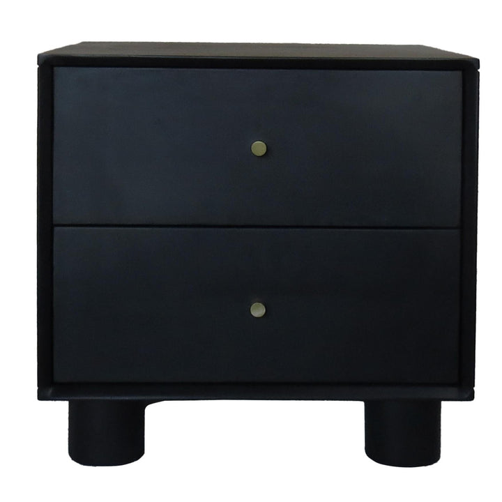 Chateau Bedside Table Black - Future Classics Furniture