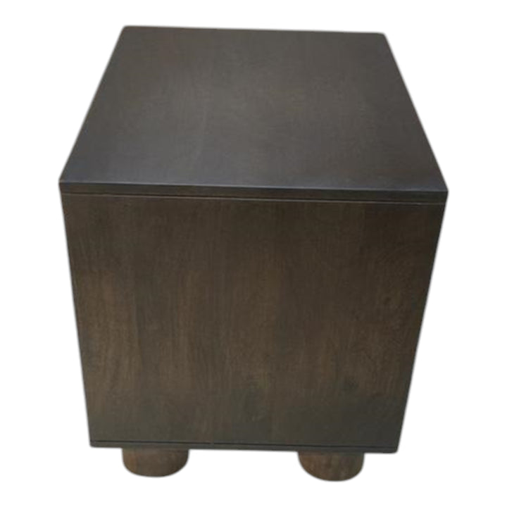 Chateau Bedside Table Rustic Brown - Future Classics Furniture