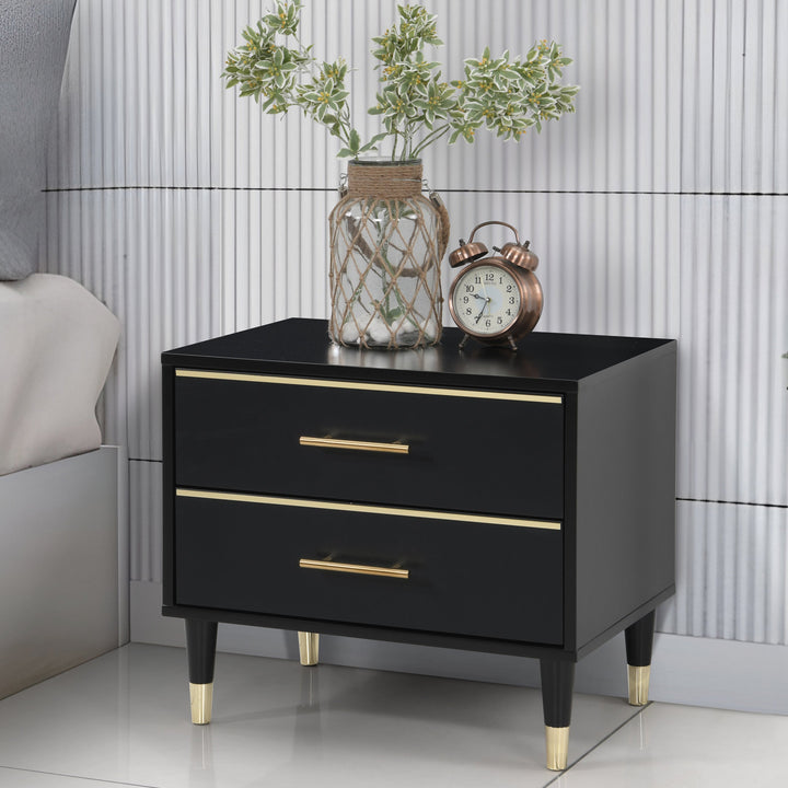 Mclaren Bedside Table Black - Future Classics Furniture