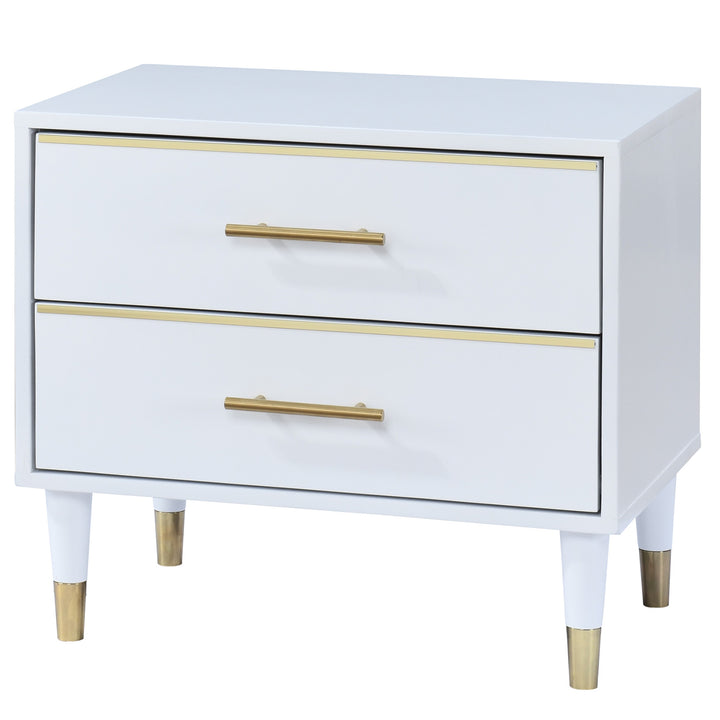 Mclaren Bedside Table White - Future Classics Furniture