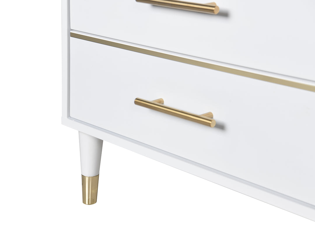 Mclaren Bedside Table White - Future Classics Furniture