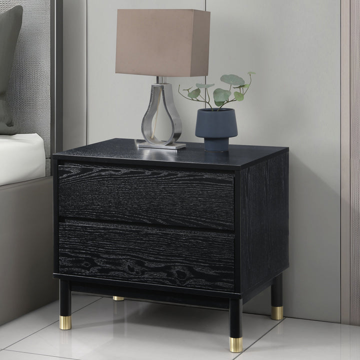 Mornington Bedside Table Black - Future Classics Furniture
