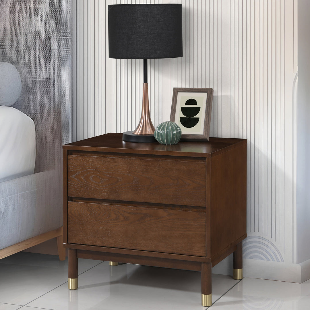 Mornington Bedside Table Walnut - Future Classics Furniture