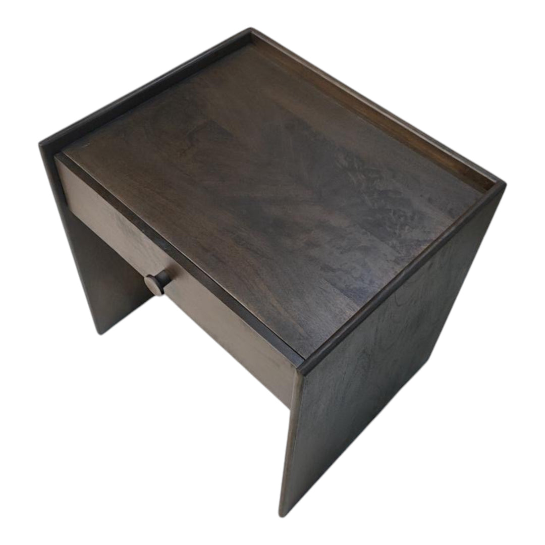 Regalia Bedside Table Rustic Brown - Future Classics Furniture