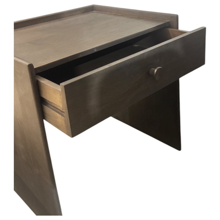 Regalia Bedside Table Rustic Brown - Future Classics Furniture