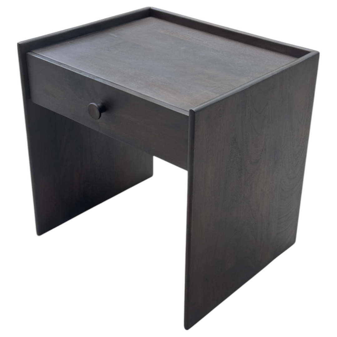 Regalia Bedside Table Rustic Brown - Future Classics Furniture