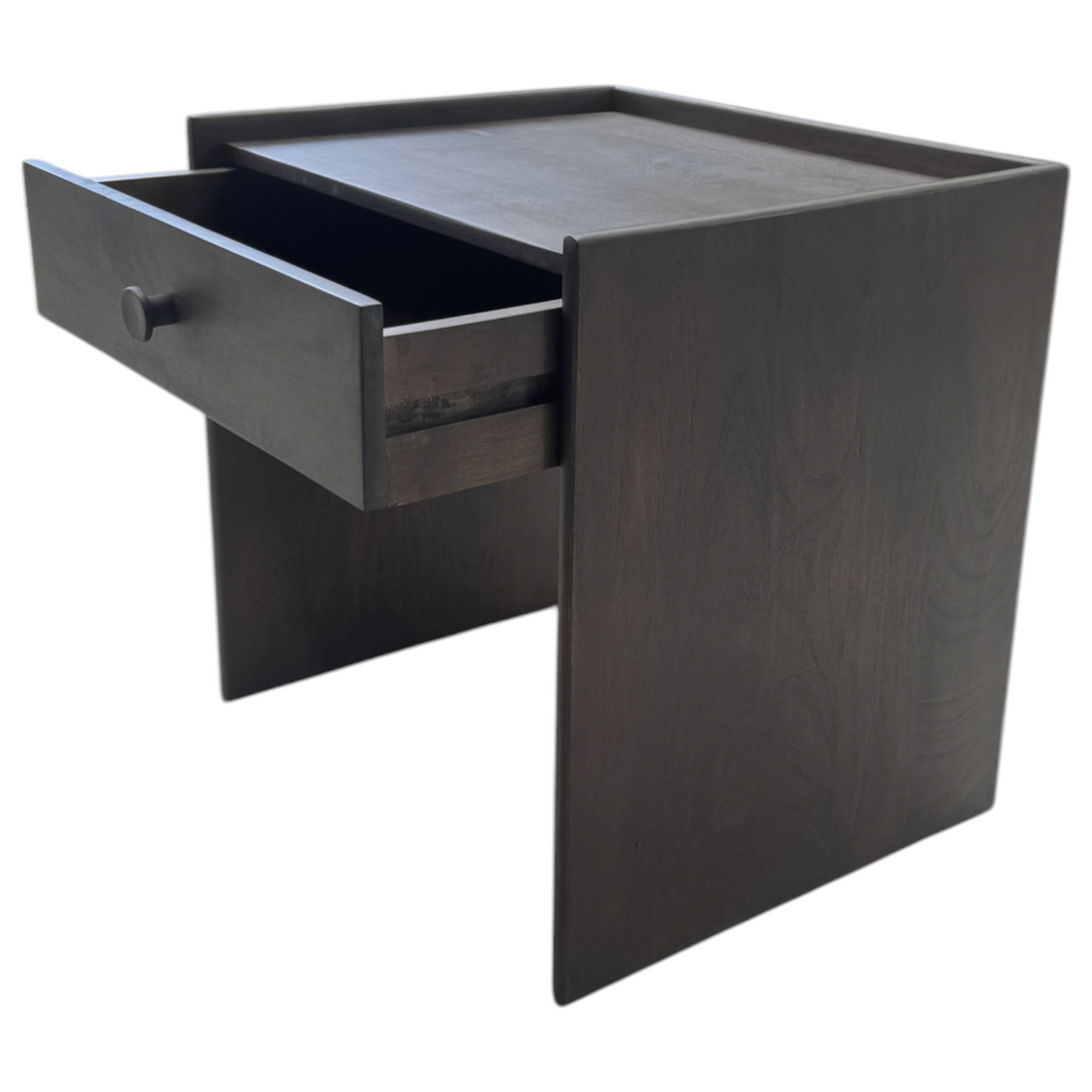 Regalia Bedside Table Rustic Brown - Future Classics Furniture