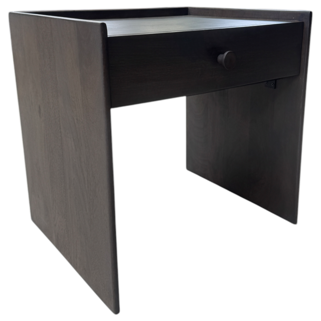 Regalia Bedside Table Rustic Brown - Future Classics Furniture