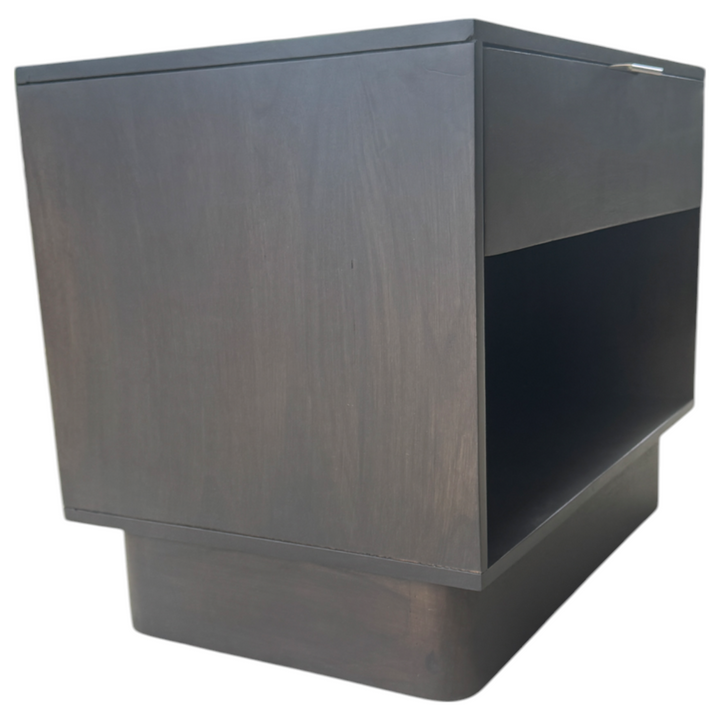 Savoy Bedside Table Rustic Brown - Future Classics Furniture