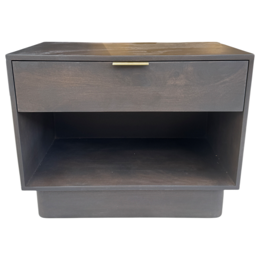 Savoy Bedside Table Rustic Brown - Future Classics Furniture