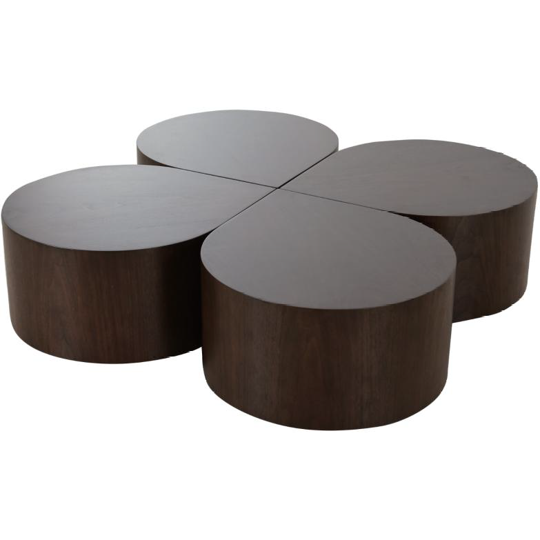 Tear Drop Coffee Table Dark Bronze - Future Classics Furniture