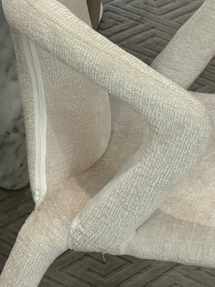 Profile Dining Chair Textured Beige - Future Classics Furniture