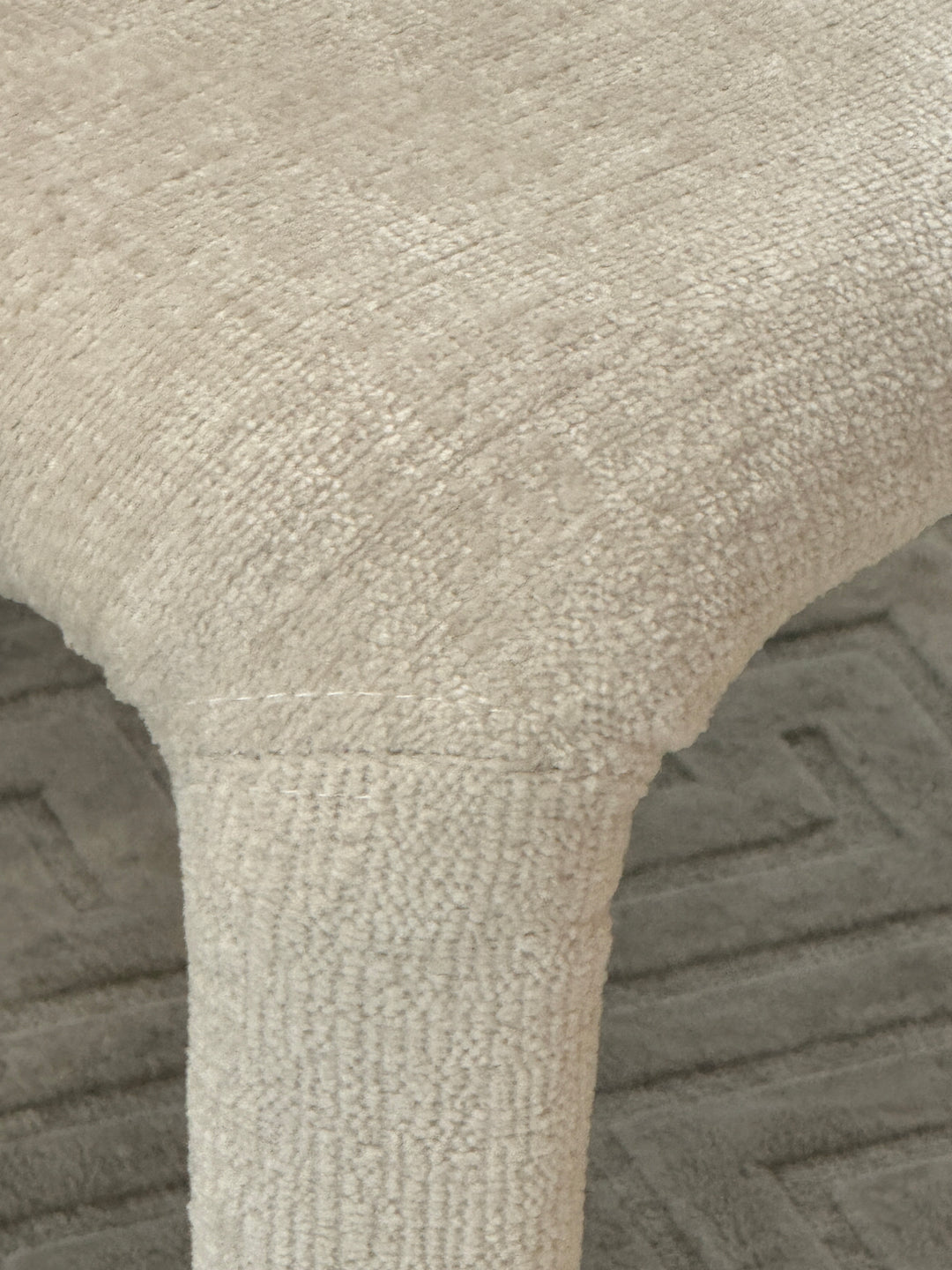 Profile Dining Chair Textured Beige - Future Classics Furniture