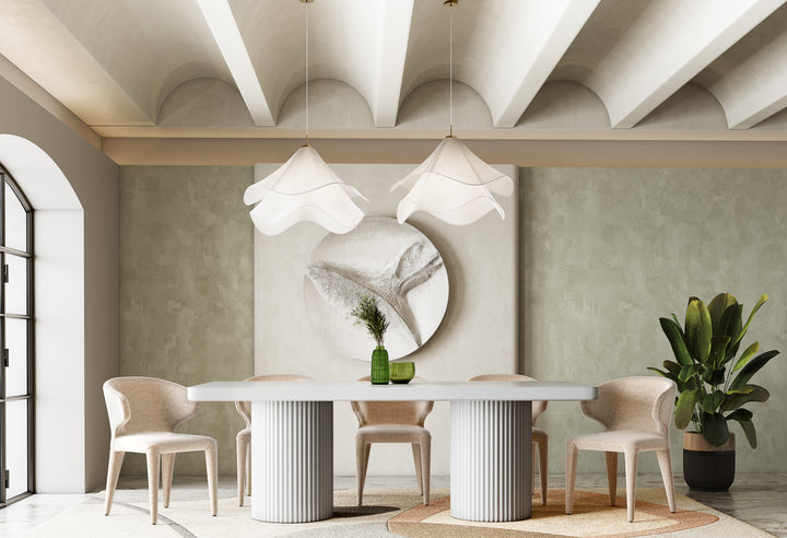 Romano Dining Chair Mushroom Leather Look - Future Classics Furniture