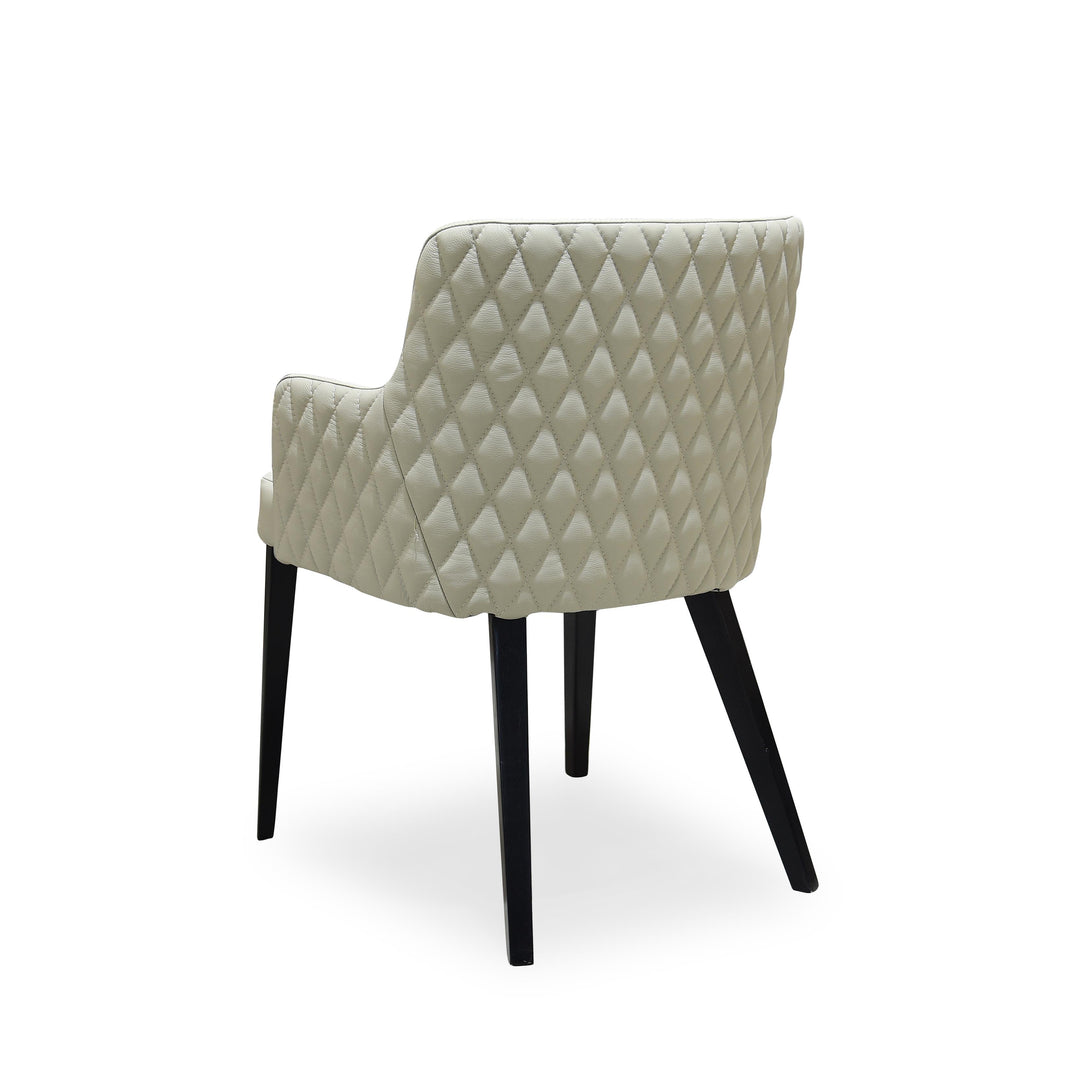 Yoshio Dining Chair Ecru Leather - Future Classics Furniture