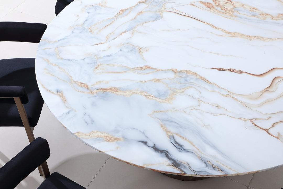 Allure Round Dining Table - 1.6m - Future Classics Furniture