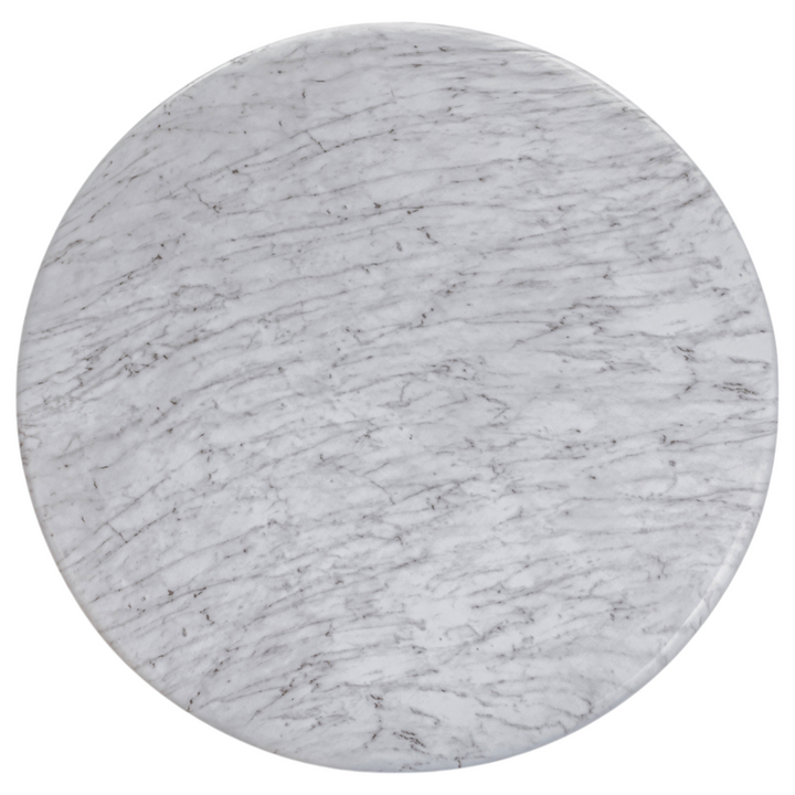 Aqua Round Dining Table Marble Finish - 1.2m - Future Classics Furniture