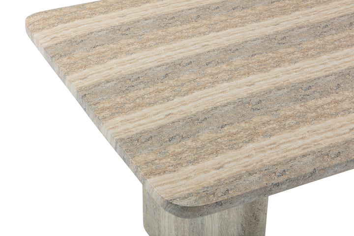 Cigale Dining Table Travertine - 2.25m - Future Classics Furniture