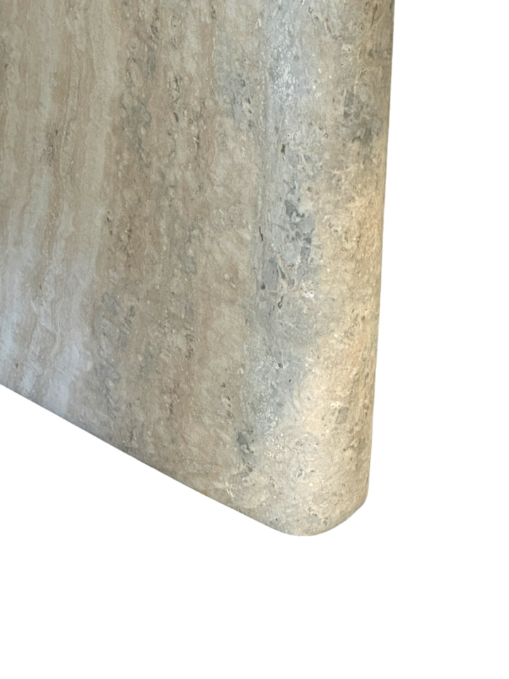 Cigale Dining Table Travertine Finish - 2.25m - Future Classics Furniture