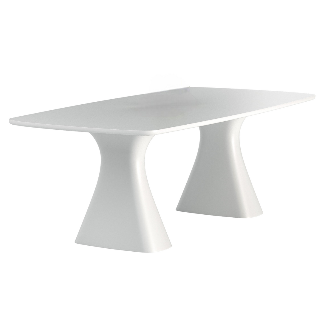 Cortillo Rectangle Dining Table White - Future Classics Furniture
