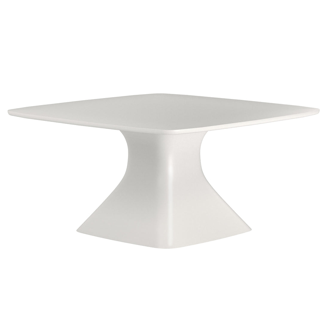 Cortillo Square Dining Table White - Future Classics Furniture