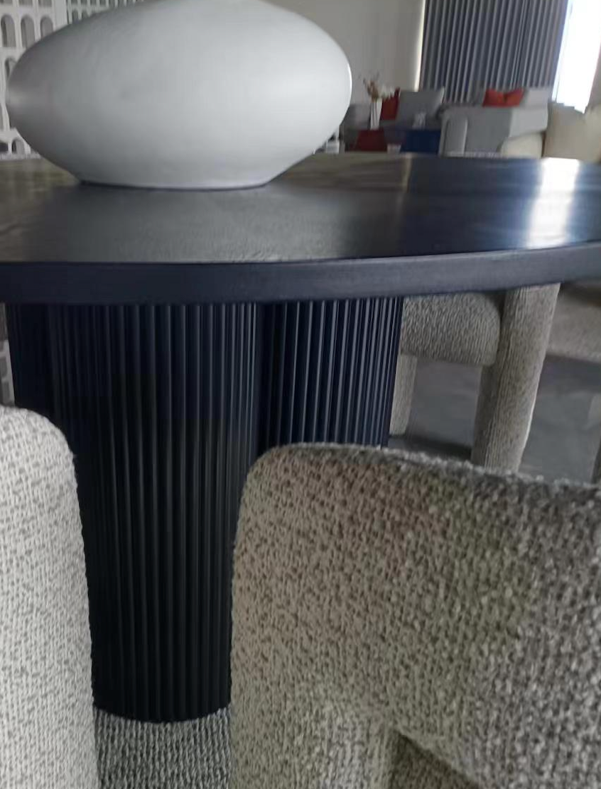 Flauto Fluted Round Dining Table - Future Classics Furniture