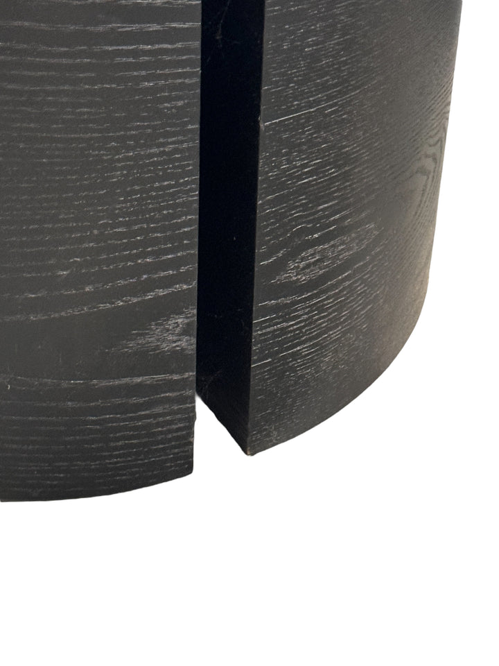 Luigi Oval Dining Table Black - 2.7m - Future Classics Furniture