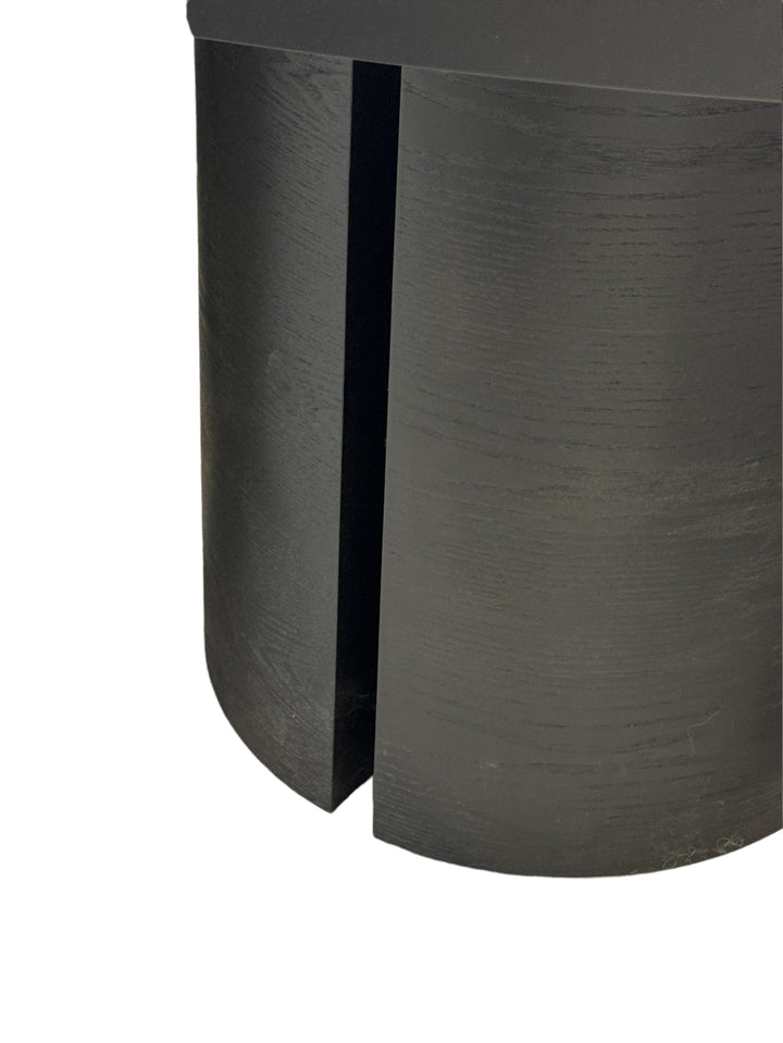 Luigi Oval Dining Table Black - 2.7m - Future Classics Furniture