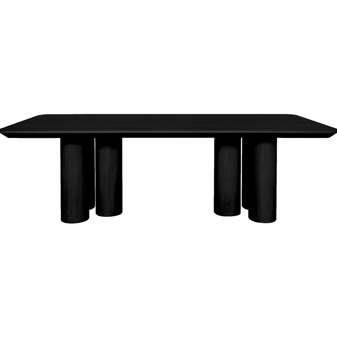 Trio Dining Table Black - 2.4m - Future Classics Furniture