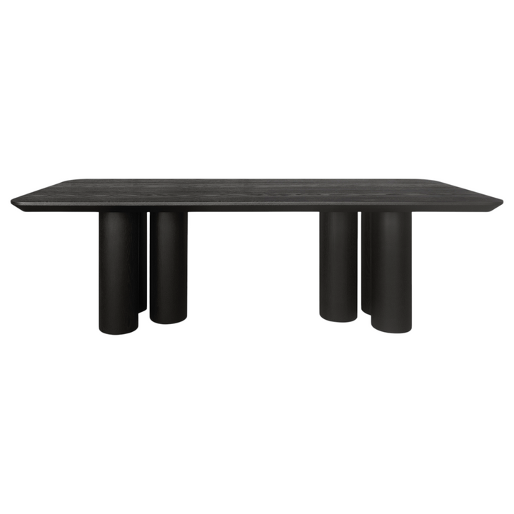 Trio Dining Table Black - 2.4m - Future Classics Furniture